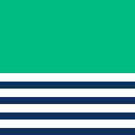 couleur du Tee-shirt anti-noyade verte avec marinière sur la partie basse