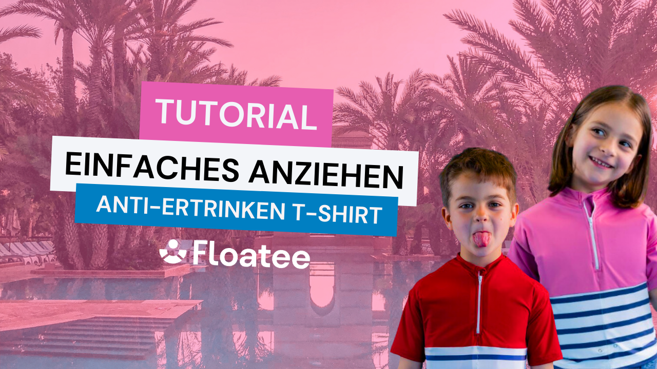 Video laden: Tutorial einfaches Anziehen des Anti-Ertrinken T-Shirts für Kinder Floatee