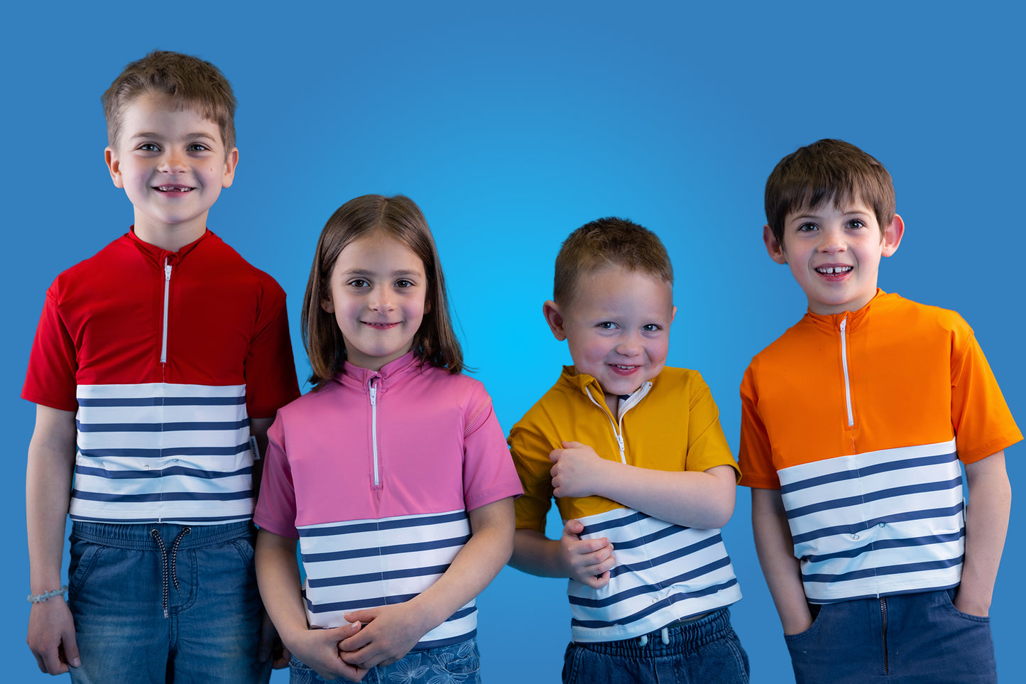 Floatee tee-shirt anti-noyade enfant - toutes les couleurs manches courtes